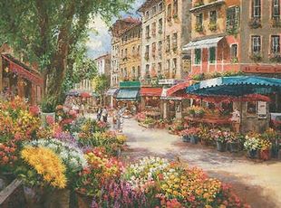 "Parisian Flower Market" by S.Sam Park