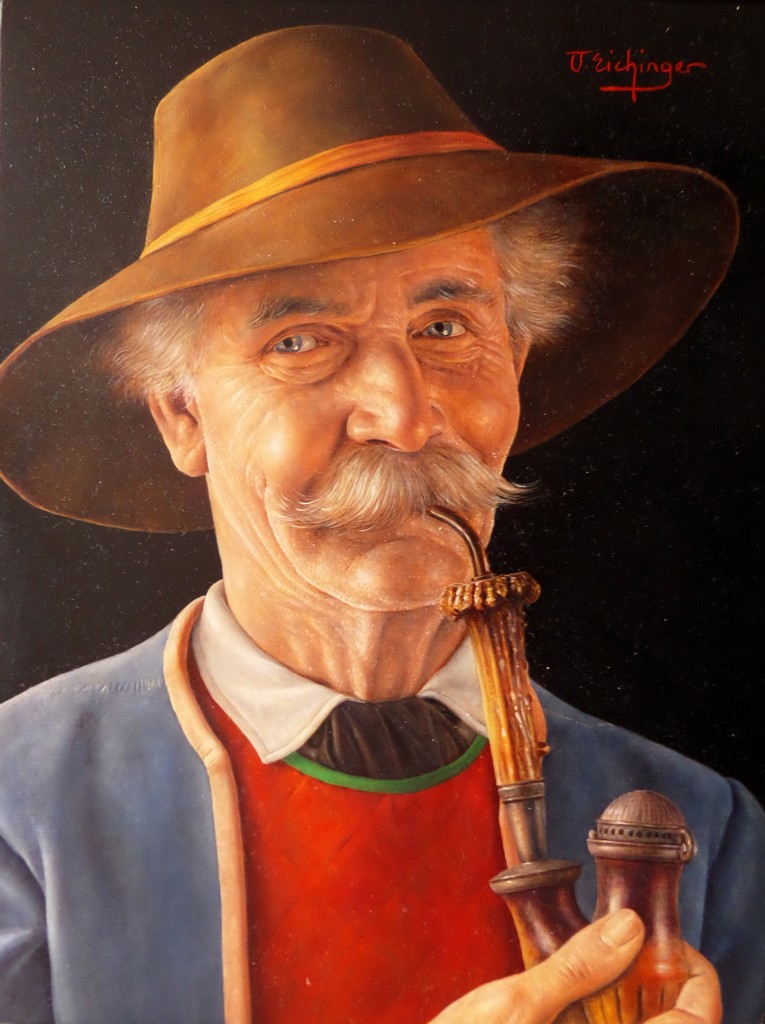 Otto Eichinger &quot;Tyrolean with Pipe&quot; - eichinger-tyrolean-with-pipe