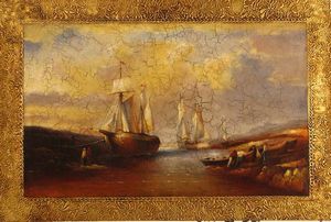 "Ship to Shore" Oil Emerson Palmer