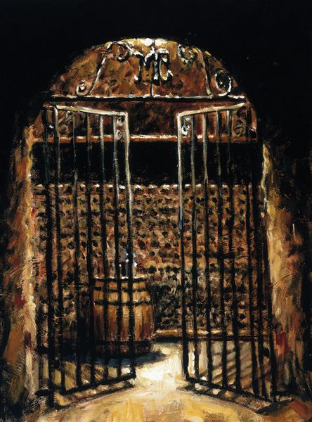 "Wine Cellar" by Fabian Perez