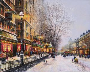 "Paris in Winter" Guy Dessapt