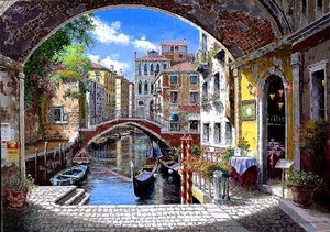S. Sam Park "Archway to Venice"