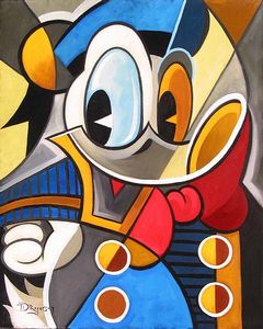 Tim Rogerson "Cubist Quack" 