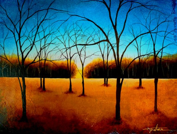 "Solar Passage" Oil Painting Tina Palmer Artist